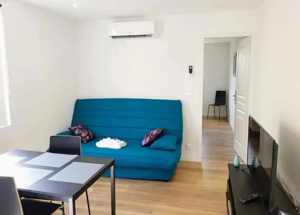 Appartement Climatise Golfe-Juan Plage Vallauris Bagian luar foto