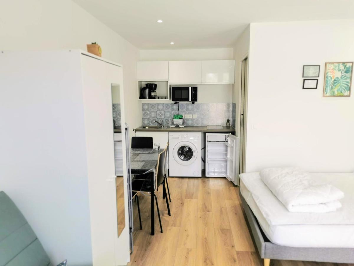 Appartement Climatise Golfe-Juan Plage Vallauris Bagian luar foto